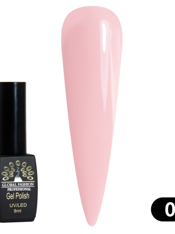 Oja semipermanenta Black Elite, Global Fashion 8 ml, 012 - Img 2