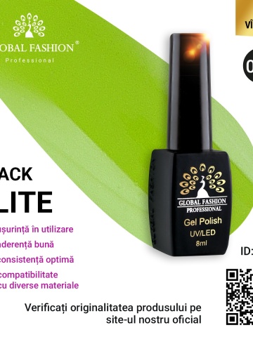Oja semipermanenta Black Elite, Global Fashion 8 ml, 047 - Img 1