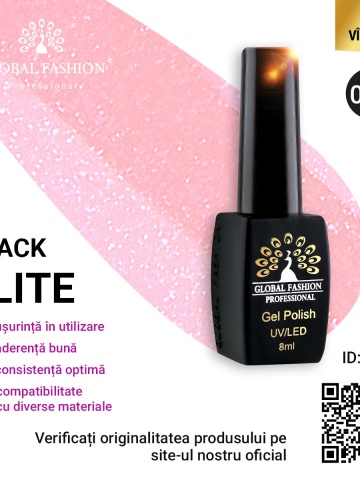 Oja semipermanenta BLACK ELITE, Global Fashion 8 ml, 076 - Img 1