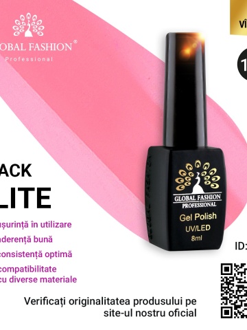 Oja semipermanenta BLACK ELITE, Global Fashion 8 ml, 136 - Img 1