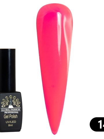 Oja semipermanenta BLACK ELITE, Global Fashion 8 ml, 141 - Img 2