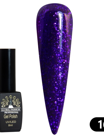 Oja semipermanenta BLACK ELITE, Global Fashion 8 ml, 164 - Img 2