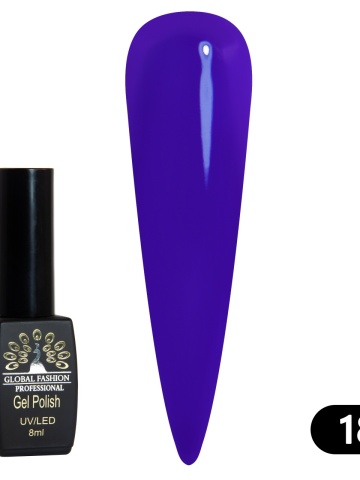 Oja semipermanenta BLACK ELITE, Global Fashion 8 ml, 185 - Img 2
