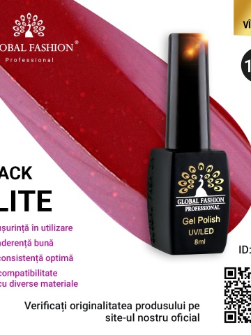 Oja semipermanenta BLACK ELITE, Global Fashion 8 ml, 188 - Img 1