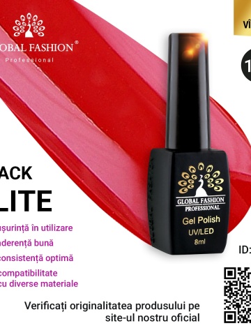 Oja semipermanenta BLACK ELITE, Global Fashion 8 ml, 198 - Img 1