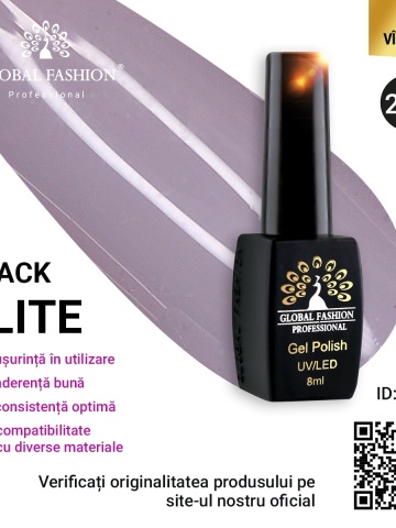 Oja semipermanenta BLACK ELITE, Global Fashion 8 ml, 222 - Img 1
