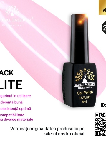 Oja semipermanenta BLACK ELITE, Global Fashion 8 ml, 225 - Img 1