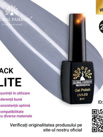 Oja semipermanenta BLACK ELITE, Global Fashion 8 ml, 230 - Img 1