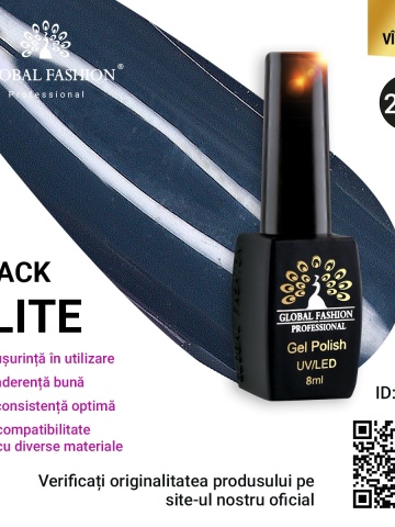 Oja semipermanenta BLACK ELITE, Global Fashion 8 ml, 244 - Img 1