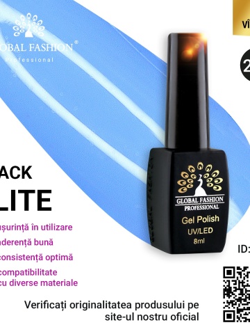 Oja semipermanenta Black Elite, Global Fashion 8 ml, 259 - Img 1