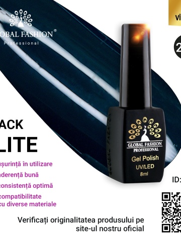 Oja semipermanenta BLACK ELITE, Global Fashion 8 ml, 283 - Img 1