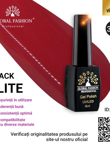 Oja semipermanenta Black Elite, Global Fashion 8 ml, 338 - Img 1