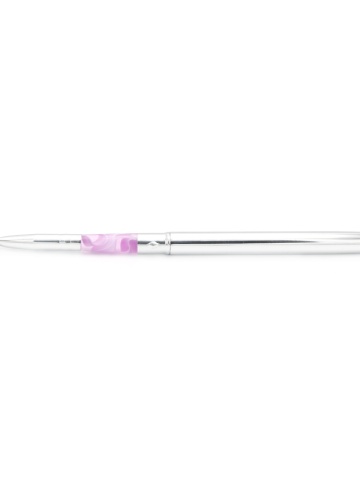 Pensula cu varf drept, par artificial, pentru aplicare gel UV, Nr.4 - Img 2