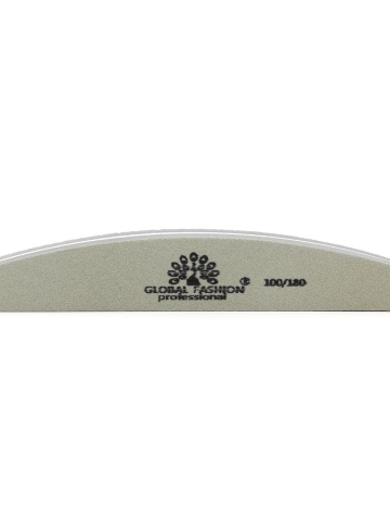 Pila buffer pentru unghii, granulatie 100/180, gri - Img 1