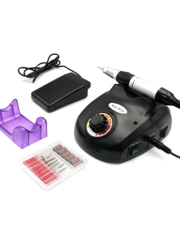 Pila electrica pentru manichiura, oja semipermanenta, ZS-603, 45W, 35000 RPM, culoare neagra - Img 1