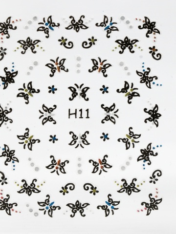 Sticker decor unghii 3D, Nail Accessory OPQ H11 - Img 4