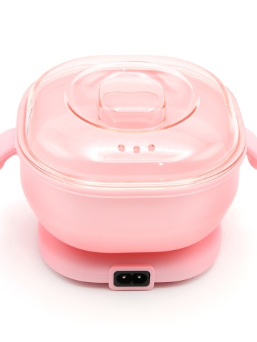 Wax Warmer topitor de ceară din silicon, culoare roz - Img 1