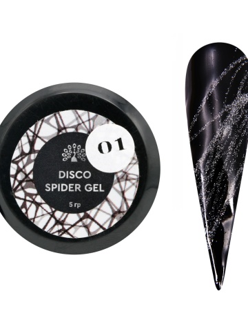 Disco Spider Gel pentru unghii, 5g, 01 - Img 1