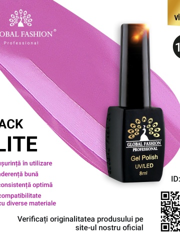 Oja semipermanenta BLACK ELITE, Global Fashion 8 ml, 127 - Img 1