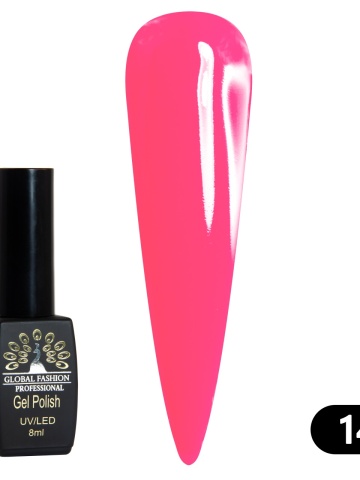 Oja semipermanenta BLACK ELITE, Global Fashion 8 ml, 142 - Img 2