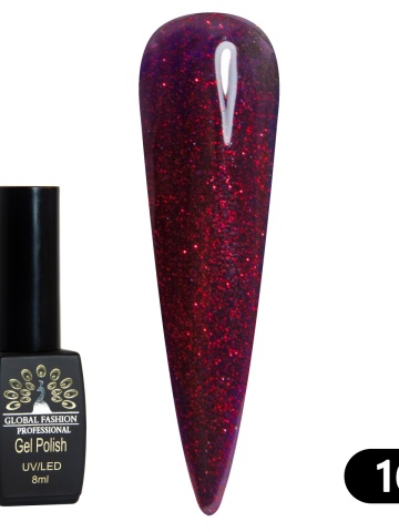 Oja semipermanenta BLACK ELITE, Global Fashion 8 ml, 167 - Img 2