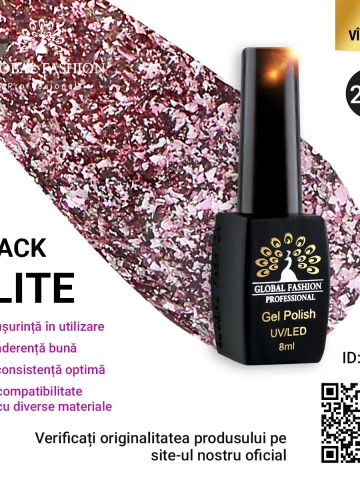 Oja semipermanenta BLACK ELITE, Global Fashion 8 ml, 206 - Img 1