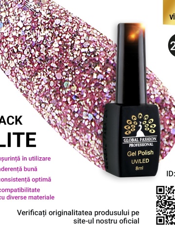 Oja semipermanenta BLACK ELITE, Global Fashion 8 ml, 214 - Img 1