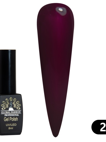 Oja semipermanenta BLACK ELITE, Global Fashion 8 ml, 231 - Img 2