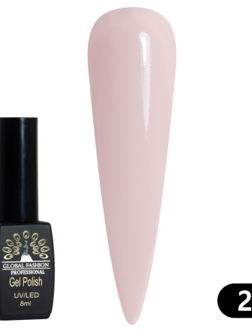 Oja semipermanenta BLACK ELITE, Global Fashion 8 ml, 256 - Img 2