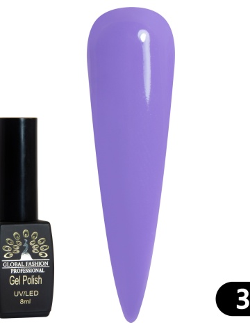Oja semipermanenta Black Elite, Global Fashion 8 ml, 318 - Img 2