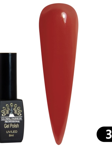 Oja semipermanenta Black Elite, Global Fashion 8 ml, 328 - Img 2