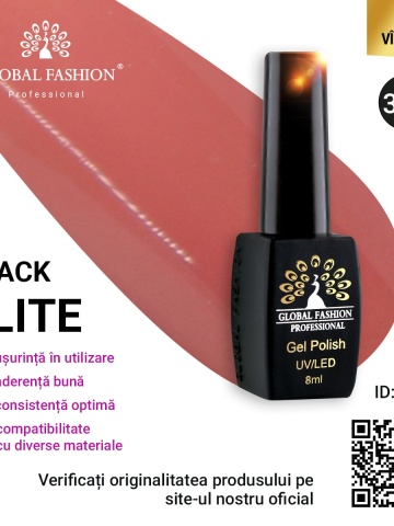 Oja semipermanenta Black Elite, Global Fashion 8 ml, 337 - Img 1