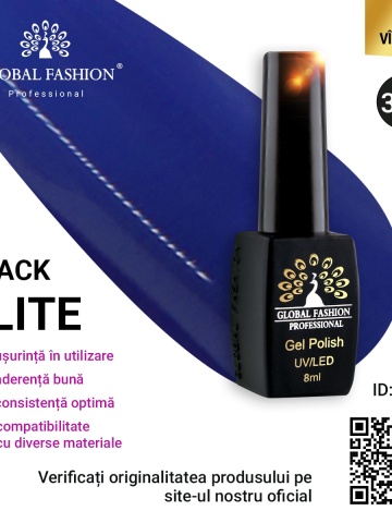 Oja semipermanenta Black Elite, Global Fashion 8 ml, 339 - Img 1