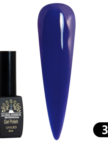 Oja semipermanenta Black Elite, Global Fashion 8 ml, 339 - Img 2