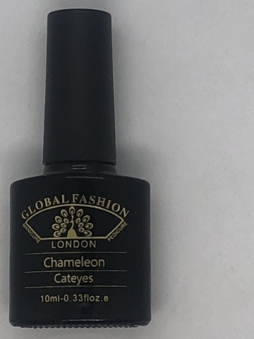 Oja semipermanenta Chameleon Cat Eyes, Global Fashion, 10ml, 17 - Img 2
