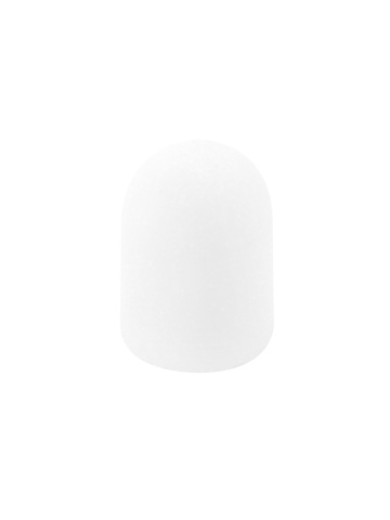 Smirghel freza electrica unghii, 1 bucata, 10*15mm, alb, granulatie 100 - Img 1