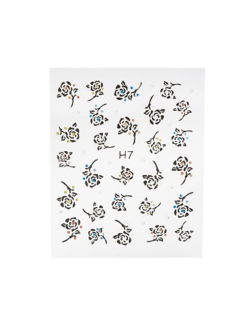 Sticker decor unghii 3D, Nail Accessory OPQ H7 - Img 2