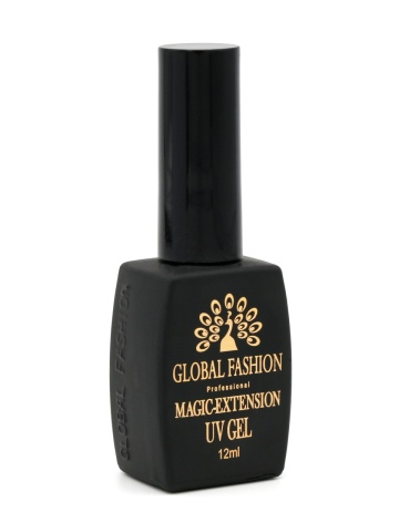 Gel de constructie unghii UV, Magic-Extension, Global Fashion, 12 ml, Transparent, 01 - Img 4