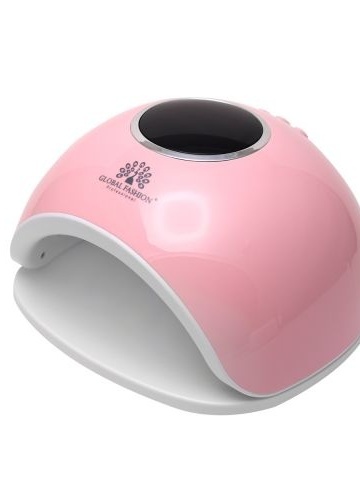 Lampa LED/UV G-2 pentru manichiura, Global Fashion, 66W, display, uscare 10s-99s, culoare roz - Img 2