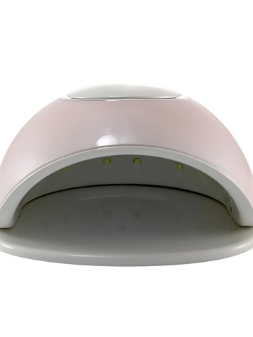 Lampa profesionala unghii LED/UV G1, Global Fashion, 48W, activare cu senzori, display digital, uscare 10s-120s, roz - Img 2