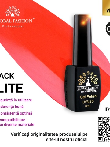 Oja semipermanenta BLACK ELITE, Global Fashion 8 ml, 010 - Img 1