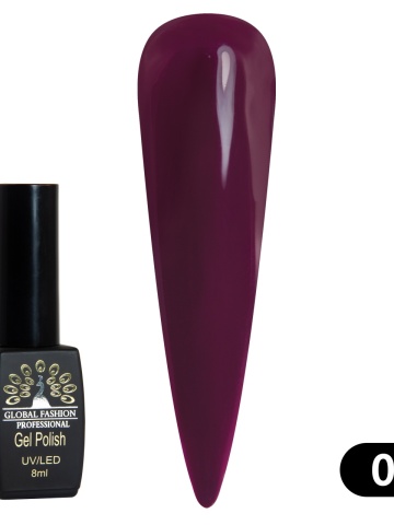 Oja semipermanenta Black Elite, Global Fashion 8 ml, 025 - Img 2
