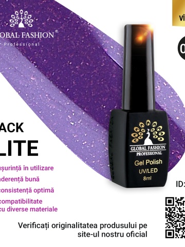 Oja semipermanenta BLACK ELITE, Global Fashion 8 ml, 053 - Img 1