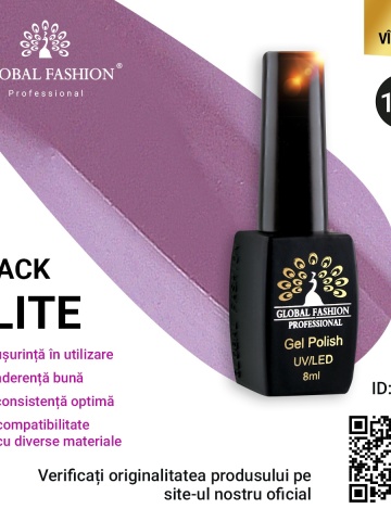 Oja semipermanenta BLACK ELITE, Global Fashion 8 ml, 125 - Img 1