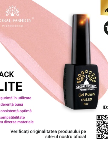 Oja semipermanenta BLACK ELITE, Global Fashion 8 ml, 132 - Img 1