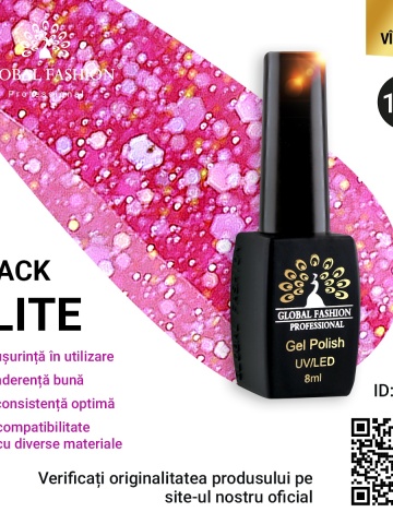 Oja semipermanenta BLACK ELITE, Global Fashion 8 ml, 150 - Img 1
