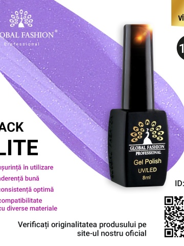 Oja semipermanenta BLACK ELITE, Global Fashion 8 ml, 181 - Img 1