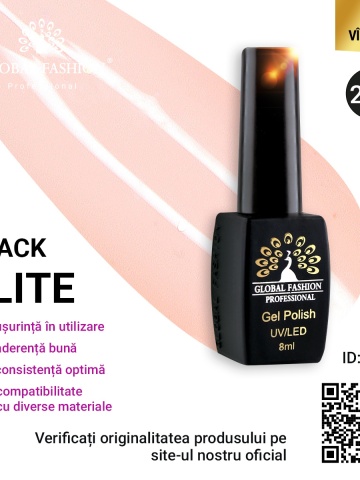 Oja semipermanenta BLACK ELITE, Global Fashion 8 ml, 233 - Img 1