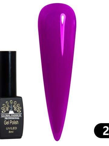 Oja semipermanenta BLACK ELITE, Global Fashion 8 ml, 255 - Img 2