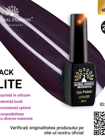 Oja semipermanenta BLACK ELITE, Global Fashion 8 ml, 286 - Img 1